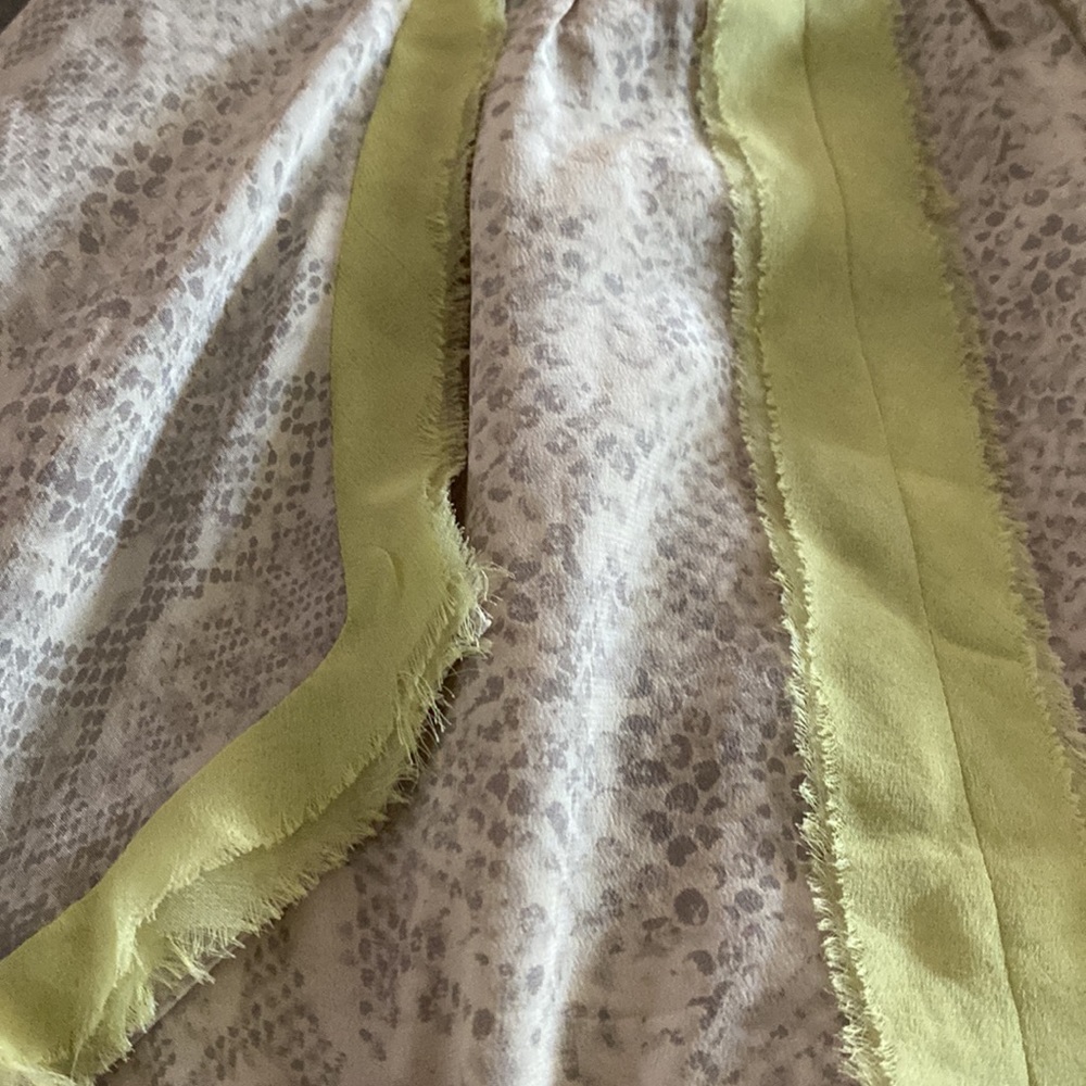 ❌SOLD❌Rebecca Taylor 100% Silk Sleeveless Flowy Dress🤍⭐️🤍 - Picture 9 of 15